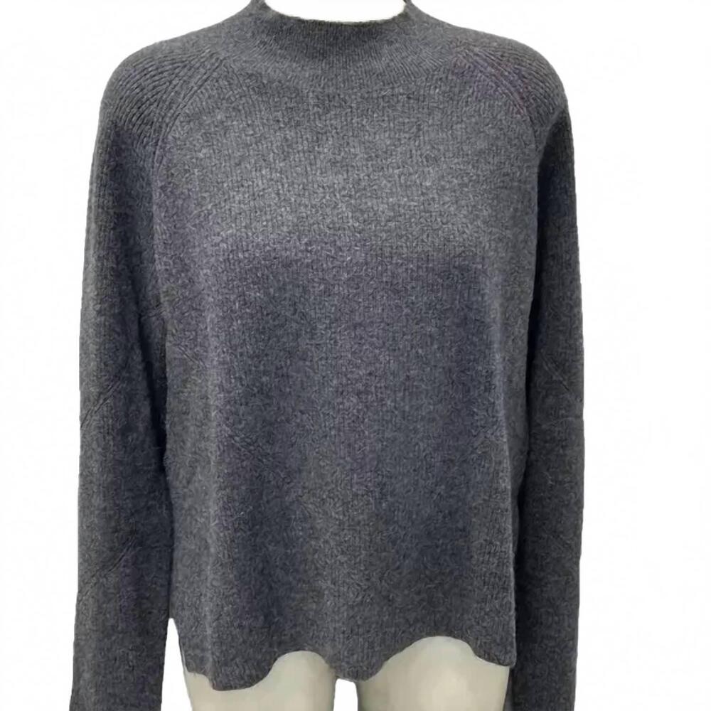 NEW ULI HERZNER women's montana cashmere wool sweater in grey